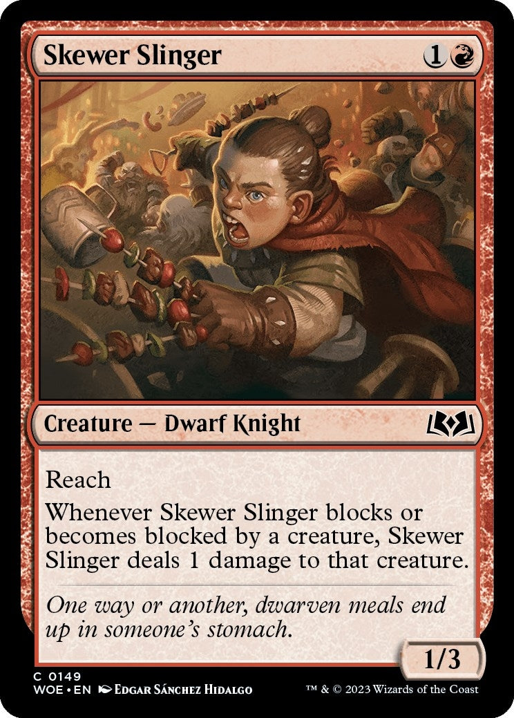 Image for Skewer Slinger (Wilds of Eldraine) (149) - Magic: The Gathering