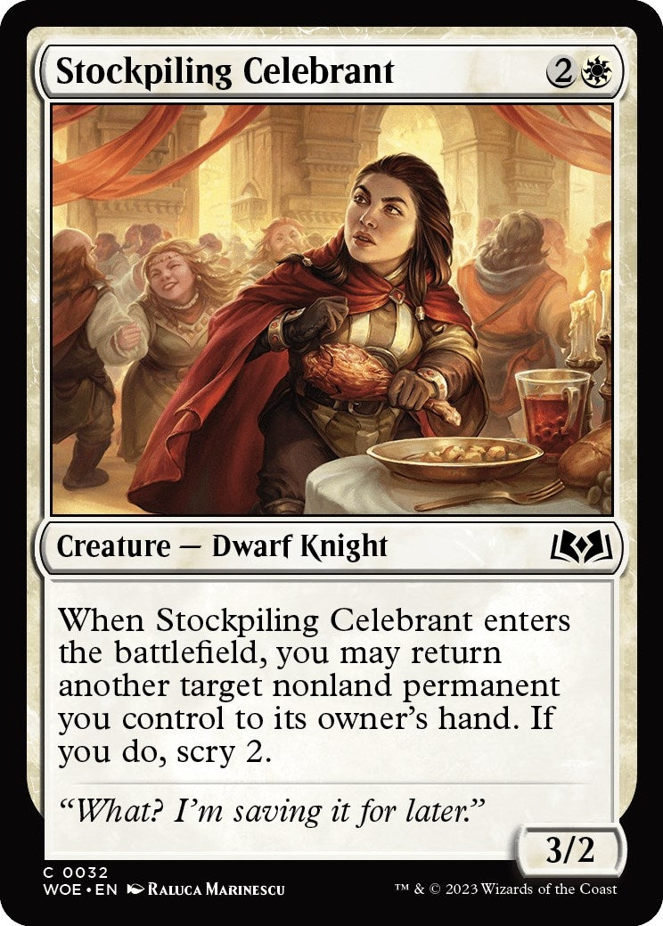 Image for Stockpiling Celebrant (Wilds of Eldraine) (32) - Magic: The Gathering