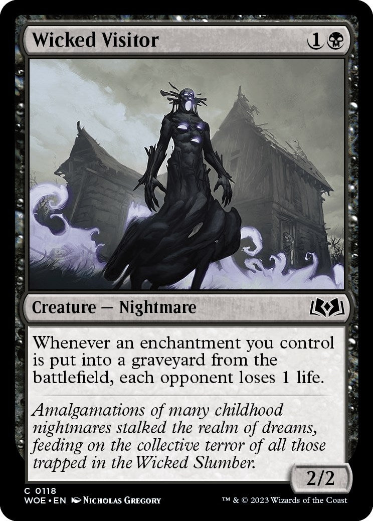 Image for Wicked Visitor (Wilds of Eldraine) (118) - Magic: The Gathering