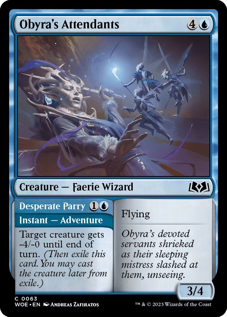Image for Obyra's Attendants (Wilds of Eldraine) (63) - Magic: The Gathering