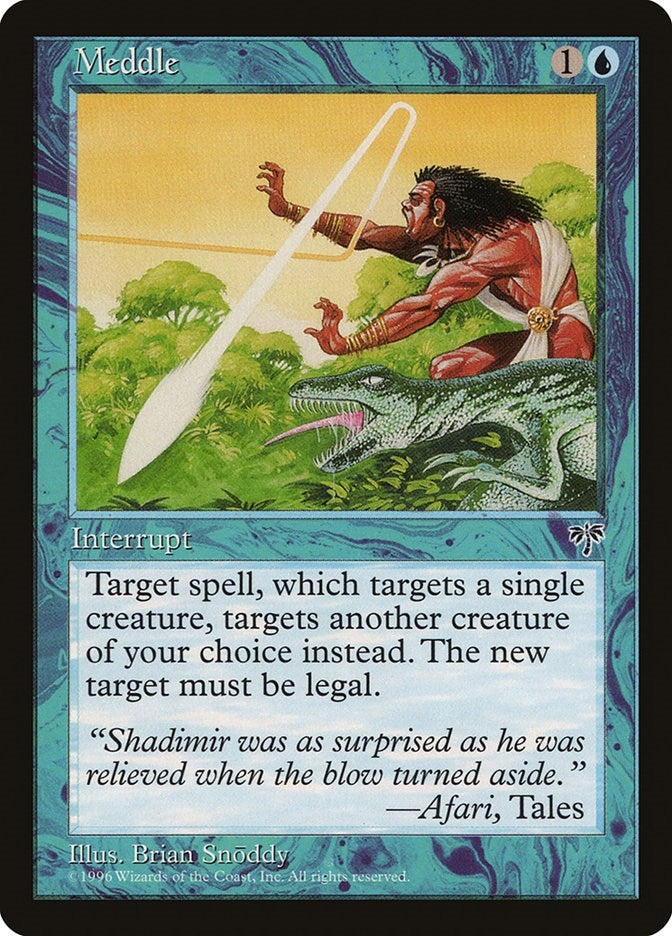 Image for Meddle (Mirage) - Magic: The Gathering