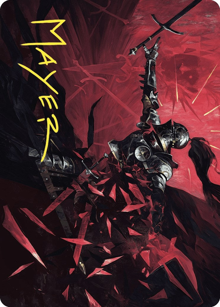 Image for Shatter the Oath Art Card (Gold-Stamped Signature) (Art Series: Wilds of Eldraine) (14) - Magic: The Gathering