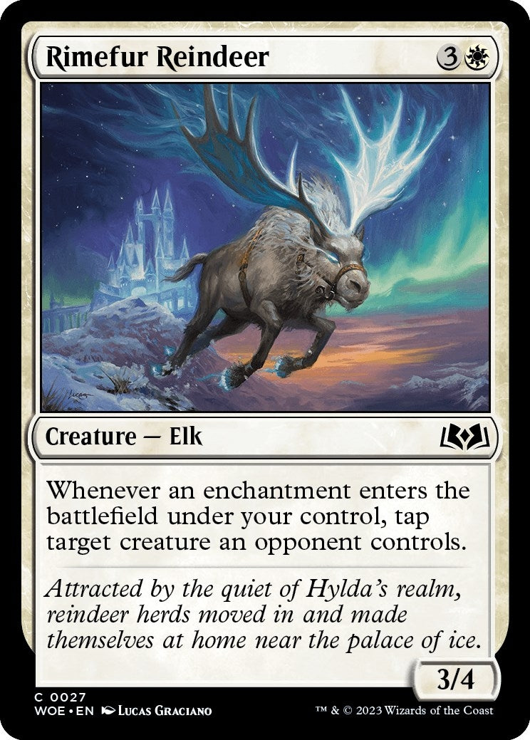 Image for Rimefur Reindeer (Wilds of Eldraine) (27) - Magic: The Gathering