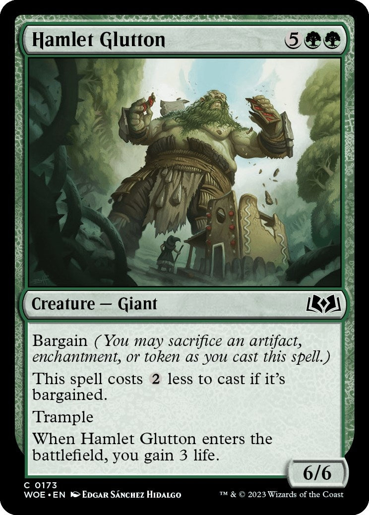 Image for Hamlet Glutton (Wilds of Eldraine) (173) - Magic: The Gathering