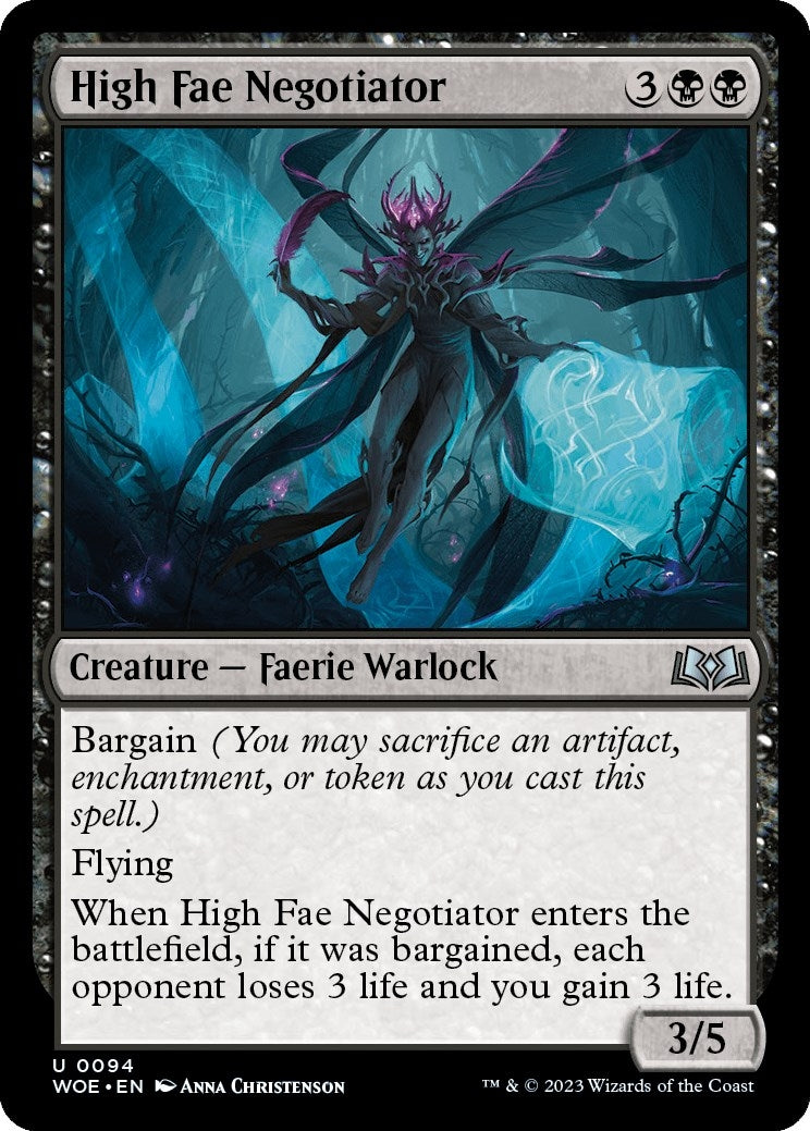 Image for High Fae Negotiator (Wilds of Eldraine) (94) - Magic: The Gathering