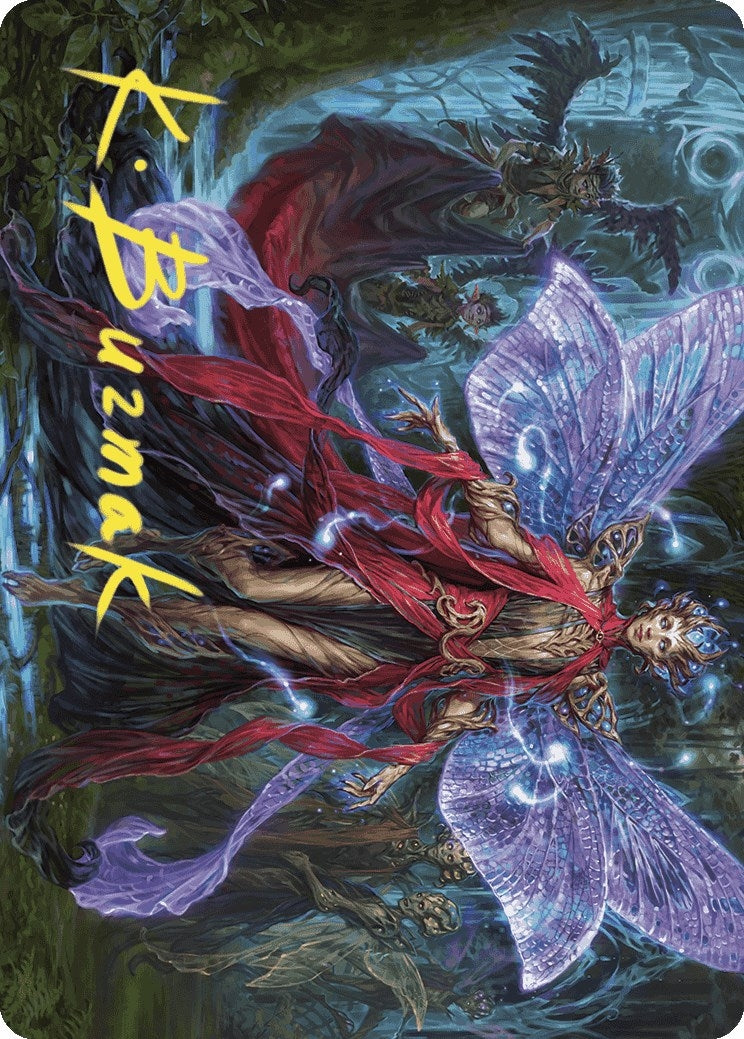 Image for Tegwyll, Duke of Splendor Art Card (Gold-Stamped Signature) (Art Series: Wilds of Eldraine) (48) - Magic: The Gathering