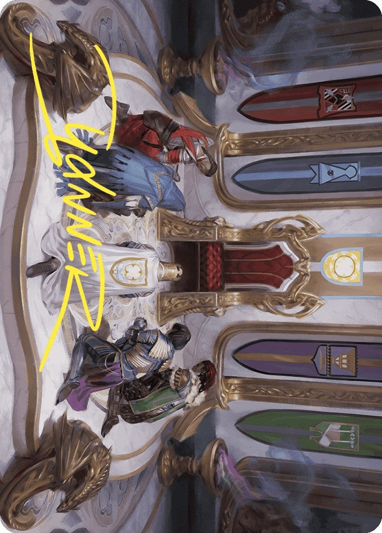 Image for Throne of Eldraine Art Card (Gold-Stamped Signature) (Art Series: Wilds of Eldraine) (55) - Magic: The Gathering