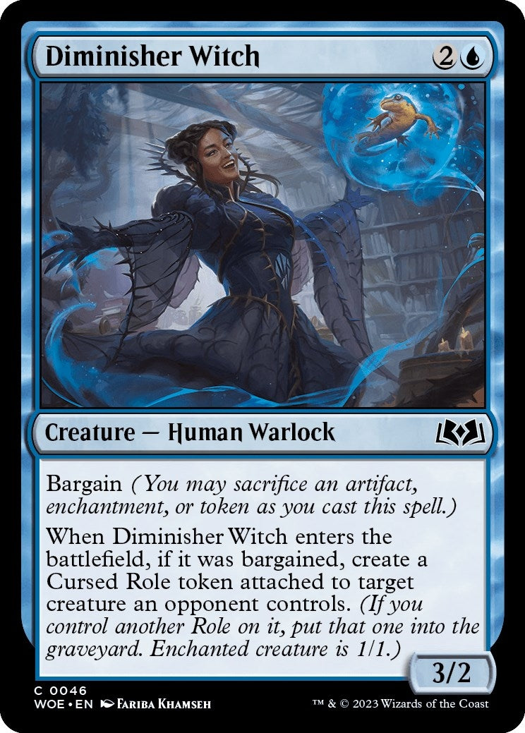 Image for Diminisher Witch (Wilds of Eldraine) (46) - Magic: The Gathering