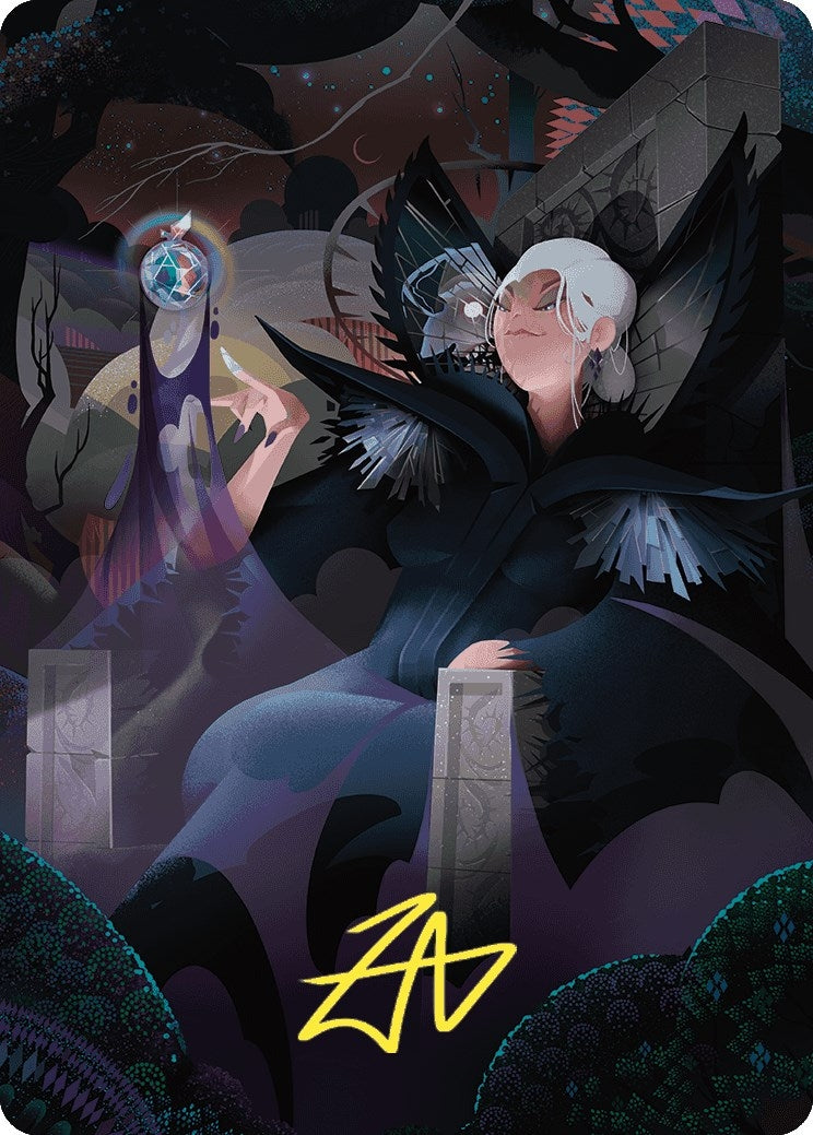 Image for Eriette of the Charmed Apple Art Card (Gold-Stamped Signature) (Art Series: Wilds of Eldraine) (58) - Magic: The Gathering