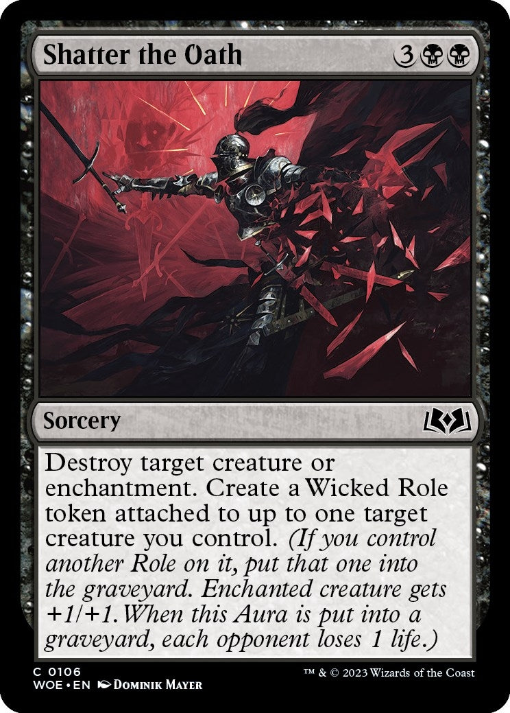 Image for Shatter the Oath (Wilds of Eldraine) (106) - Magic: The Gathering