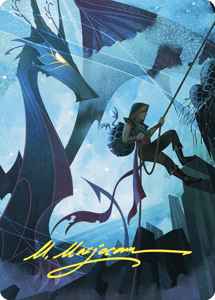 Image for Hatching Plans Art Card (Gold-Stamped Signature) (Art Series: Wilds of Eldraine) (66) - Magic: The Gathering