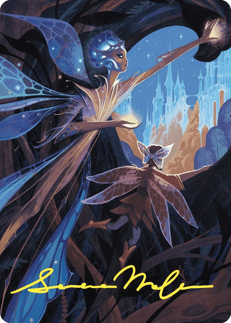 Image for Kindred Discovery Art Card (Gold-Stamped Signature) (Art Series: Wilds of Eldraine) (67) - Magic: The Gathering
