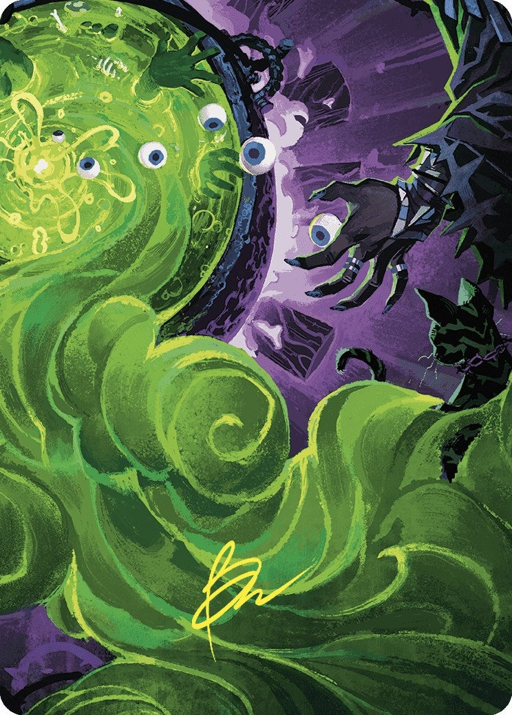 Image for Waste Not Art Card (Gold-Stamped Signature) (Art Series: Wilds of Eldraine) (70) - Magic: The Gathering
