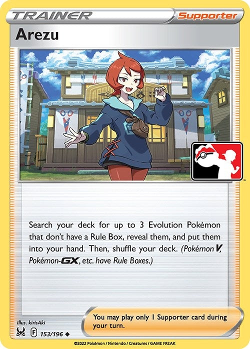 Image for Arezu (Prize Pack Series Cards) (153/196) - Pokemon