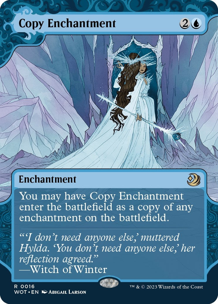 Image for Copy Enchantment (Wilds of Eldraine: Enchanting Tales) (16) - Magic: The Gathering
