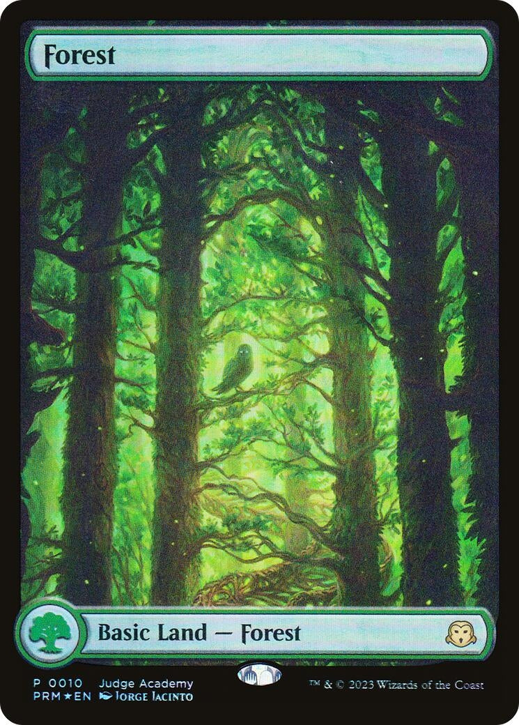 Image for Forest - Full Art (0010) (Judge Promos) (10) - Magic: The Gathering