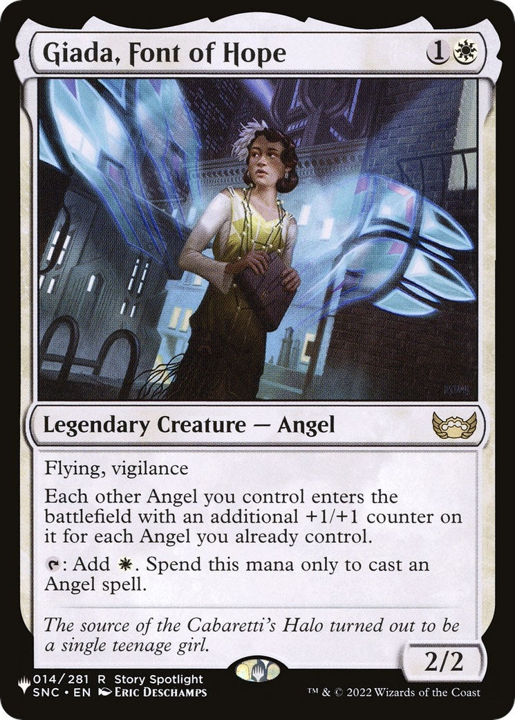 Image for Giada, Font of Hope (The List Reprints) (014/281) - Magic: The Gathering
