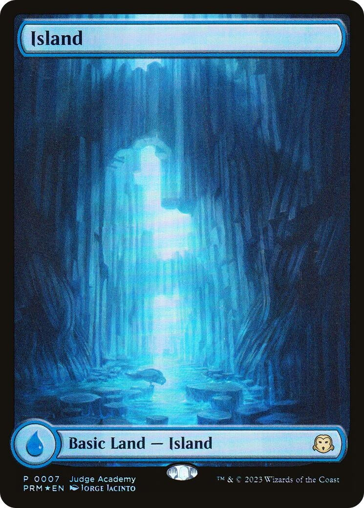 Image for Island - Full Art (0007) (Judge Promos) (7) - Magic: The Gathering