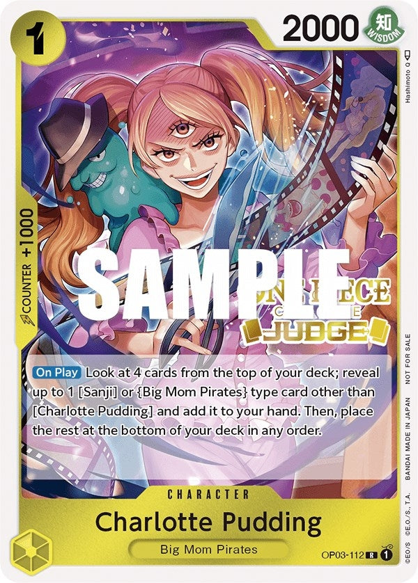 Image for Charlotte Pudding (Judge Pack Vol. 2) (One Piece Promotion Cards) (OP03-112) - One Piece Card Game