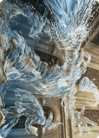 Image for Splashy Spellcaster Art Card (Art Series: Wilds of Eldraine) (9) - Magic: The Gathering