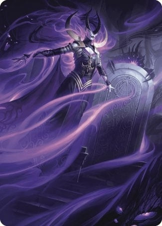 Image for Ashiok, Wicked Manipulator Art Card (10/81) (Art Series: Wilds of Eldraine) (10) - Magic: The Gathering