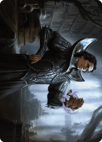 Image for Spiteful Hexmage Art Card (Art Series: Wilds of Eldraine) (15) - Magic: The Gathering