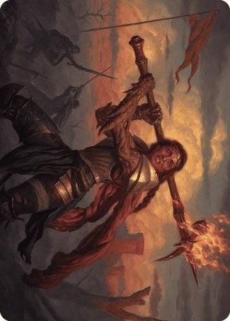Image for Imodane, the Pyrohammer Art Card (Art Series: Wilds of Eldraine) (18) - Magic: The Gathering