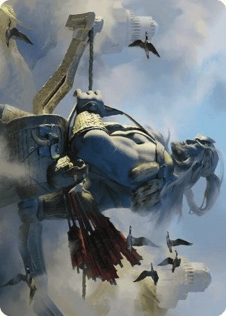 Image for Skybeast Tracker Art Card (Art Series: Wilds of Eldraine) (27) - Magic: The Gathering