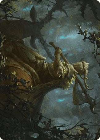 Image for Verdant Outrider Art Card (Art Series: Wilds of Eldraine) (28) - Magic: The Gathering