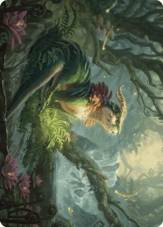 Image for Elusive Otter Art Card (Art Series: Wilds of Eldraine) (37) - Magic: The Gathering
