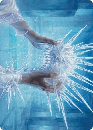 Image for Hylda's Crown of Winter Art Card (Art Series: Wilds of Eldraine) (43) - Magic: The Gathering