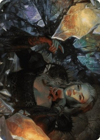 Image for Prophetic Prism Art Card (Art Series: Wilds of Eldraine) (45) - Magic: The Gathering