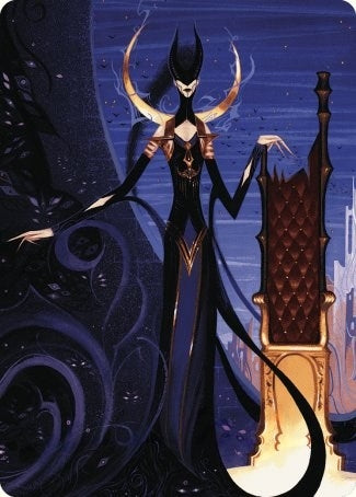 Image for Ashiok, Wicked Manipulator Art Card (57/81) (Art Series: Wilds of Eldraine) (57) - Magic: The Gathering