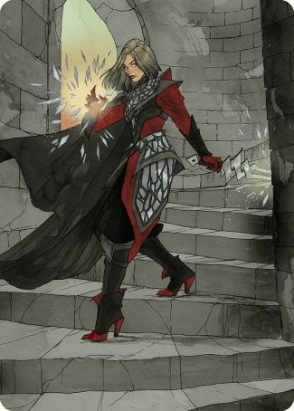 Image for Rowan, Scion of War Art Card (59/81) (Art Series: Wilds of Eldraine) (59) - Magic: The Gathering