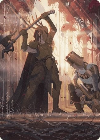 Image for Karmic Justice Art Card (Art Series: Wilds of Eldraine) (62) - Magic: The Gathering