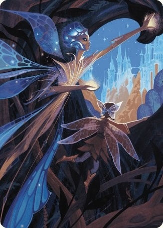 Image for Kindred Discovery Art Card (Art Series: Wilds of Eldraine) (67) - Magic: The Gathering