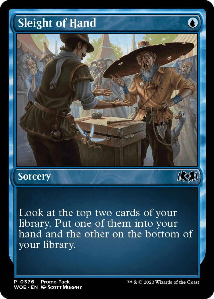 Image for Sleight of Hand (Promo Pack: Wilds of Eldraine) (376) - Magic: The Gathering