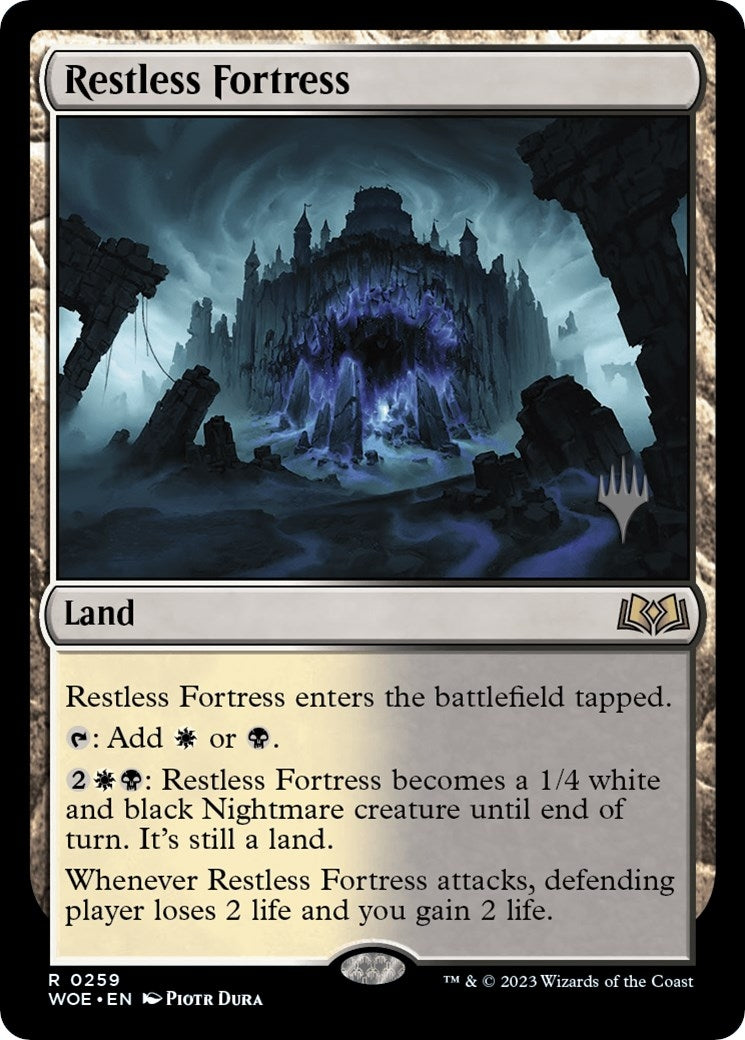 Image for Restless Fortress (Promo Pack: Wilds of Eldraine) (259) - Magic: The Gathering