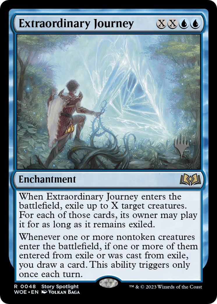 Image for Extraordinary Journey (Promo Pack: Wilds of Eldraine) (48) - Magic: The Gathering
