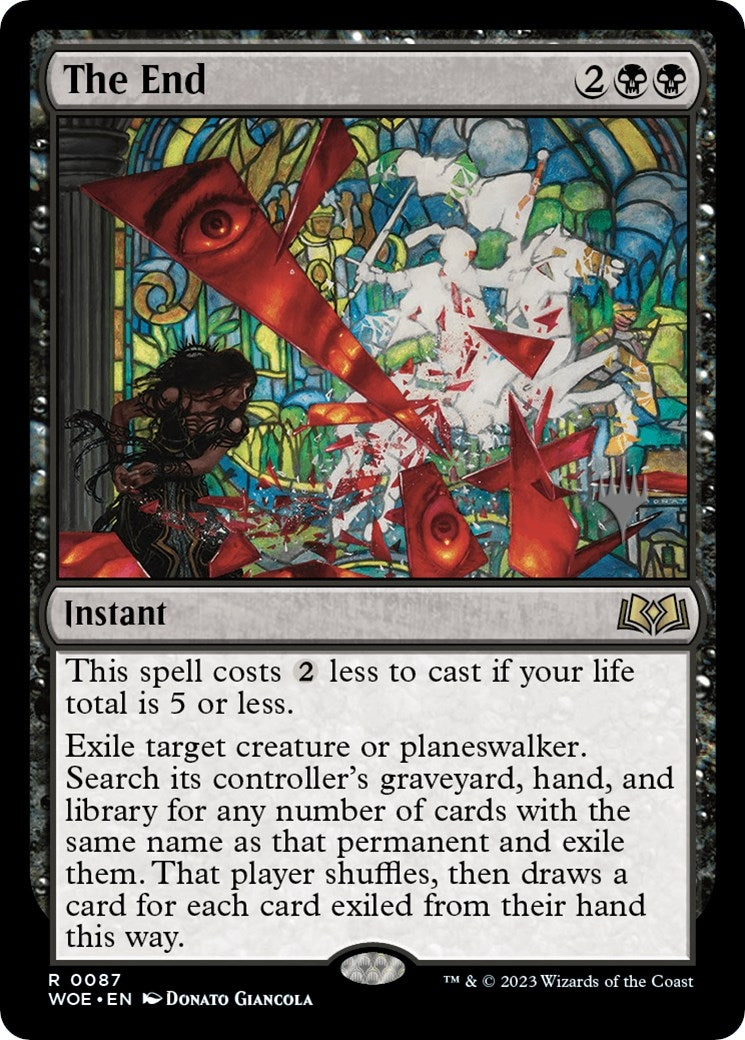 Image for The End (Promo Pack: Wilds of Eldraine) (87) - Magic: The Gathering