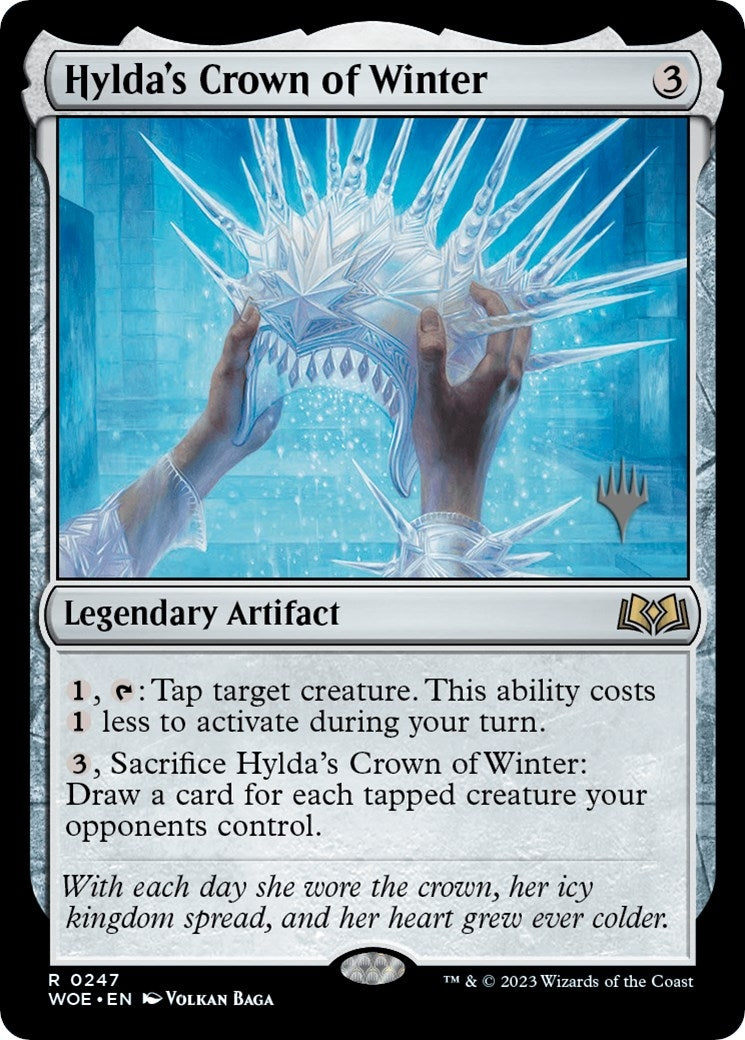 Image for Hylda's Crown of Winter (Promo Pack: Wilds of Eldraine) (247) - Magic: The Gathering