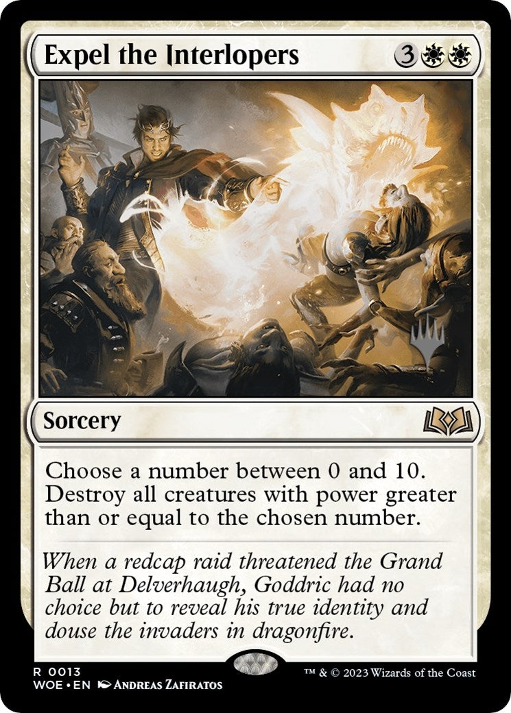 Image for Expel the Interlopers (Promo Pack: Wilds of Eldraine) (13) - Magic: The Gathering