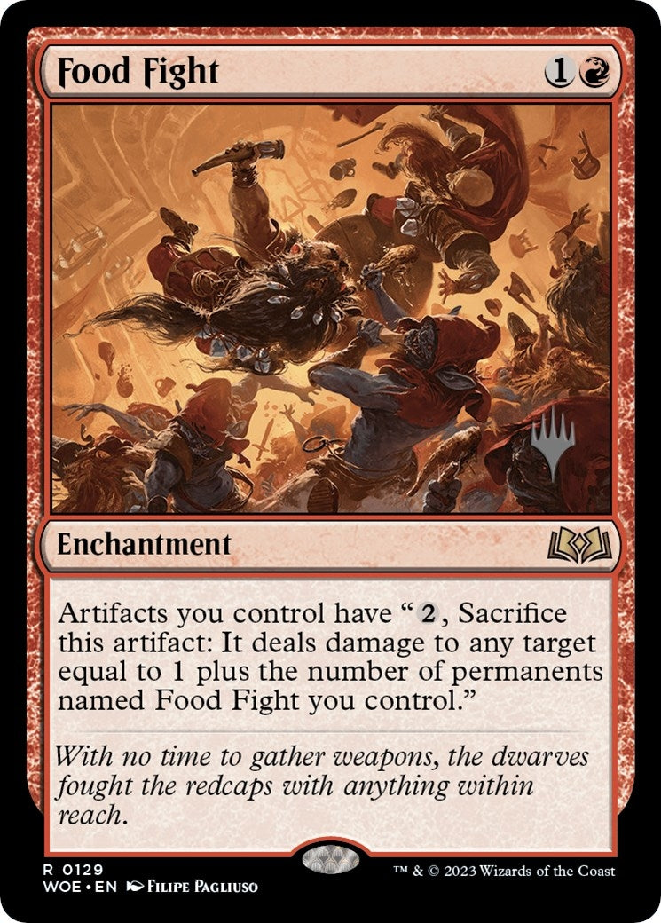 Image for Food Fight (Promo Pack: Wilds of Eldraine) (129) - Magic: The Gathering