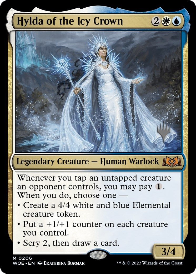 Image for Hylda of the Icy Crown (Promo Pack: Wilds of Eldraine) (206) - Magic: The Gathering