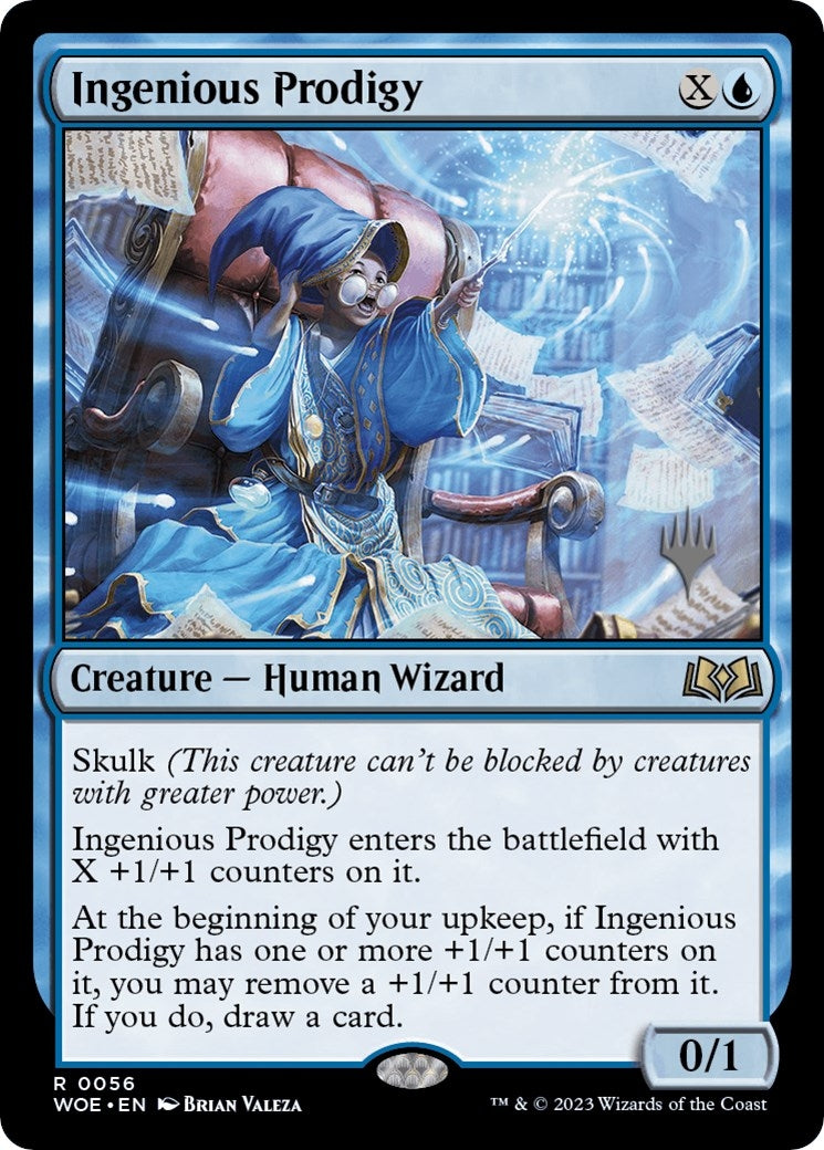 Image for Ingenious Prodigy (Promo Pack: Wilds of Eldraine) (56) - Magic: The Gathering