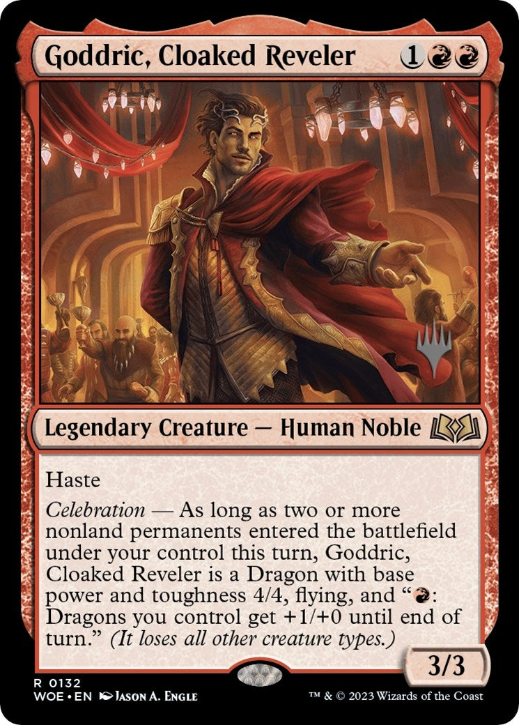 Image for Goddric, Cloaked Reveler (Promo Pack: Wilds of Eldraine) (132) - Magic: The Gathering