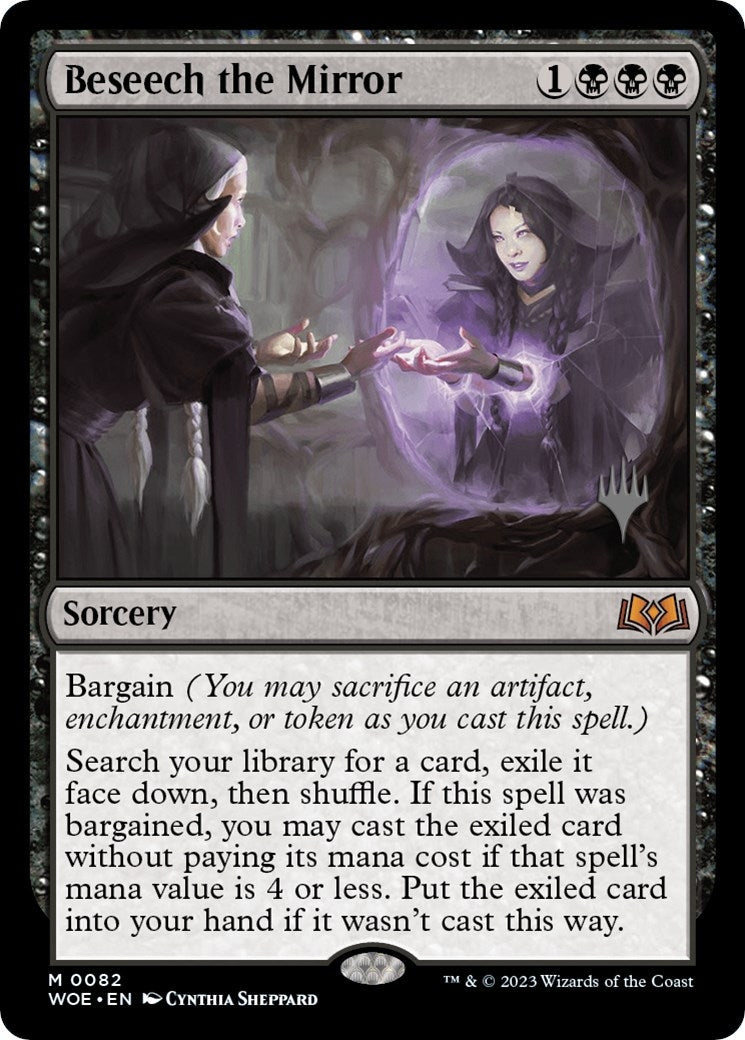 Image for Beseech the Mirror (Promo Pack: Wilds of Eldraine) (82) - Magic: The Gathering