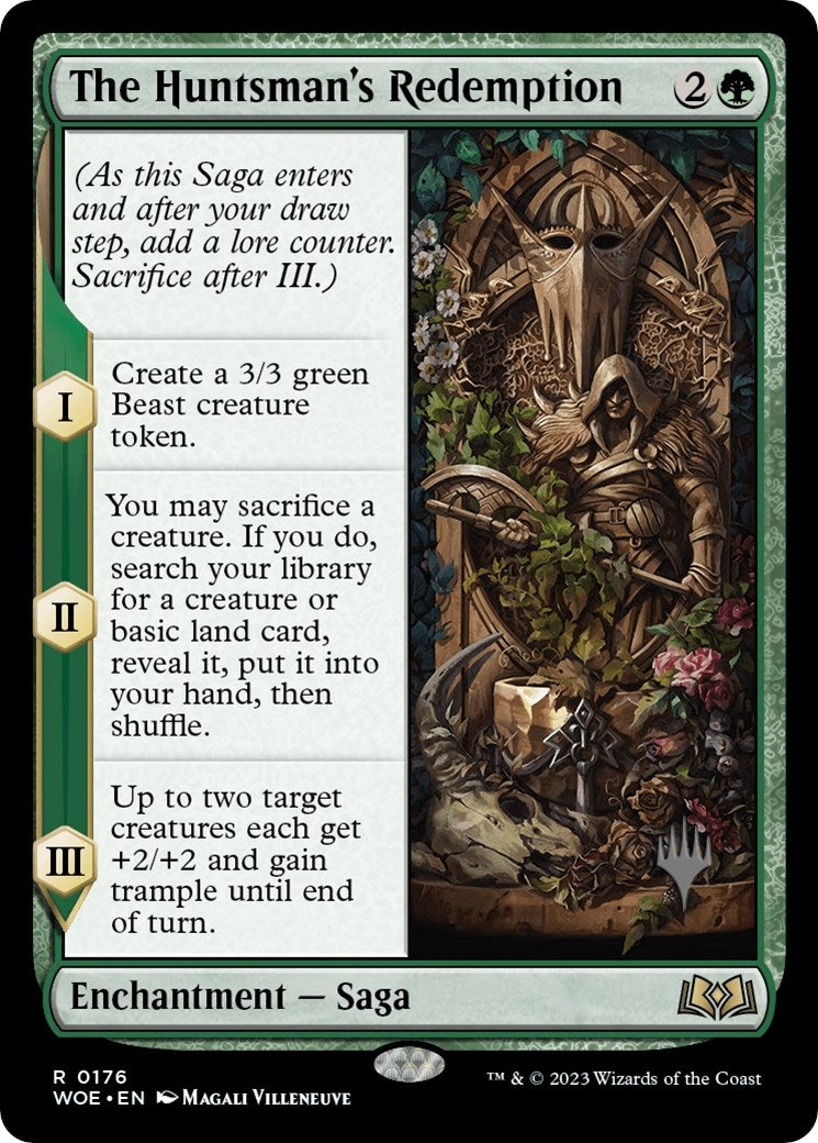 Image for The Huntsman's Redemption (Promo Pack: Wilds of Eldraine) (176) - Magic: The Gathering