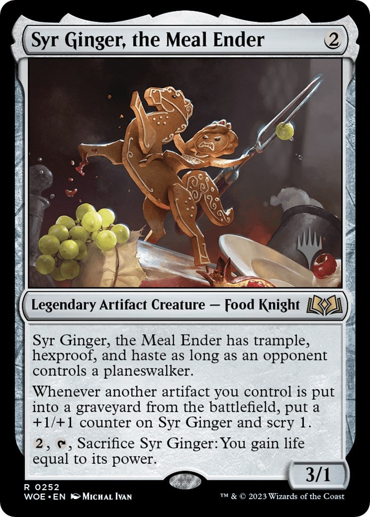 Image for Syr Ginger, the Meal Ender (Promo Pack: Wilds of Eldraine) (252) - Magic: The Gathering