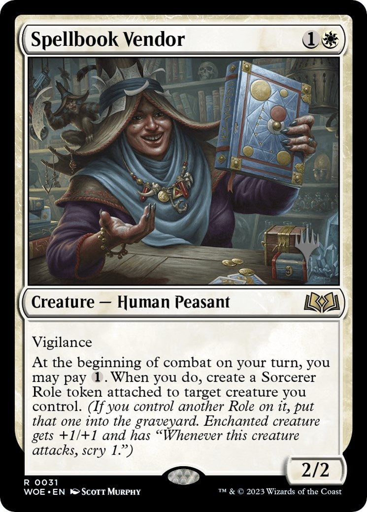 Image for Spellbook Vendor (Promo Pack: Wilds of Eldraine) (31) - Magic: The Gathering